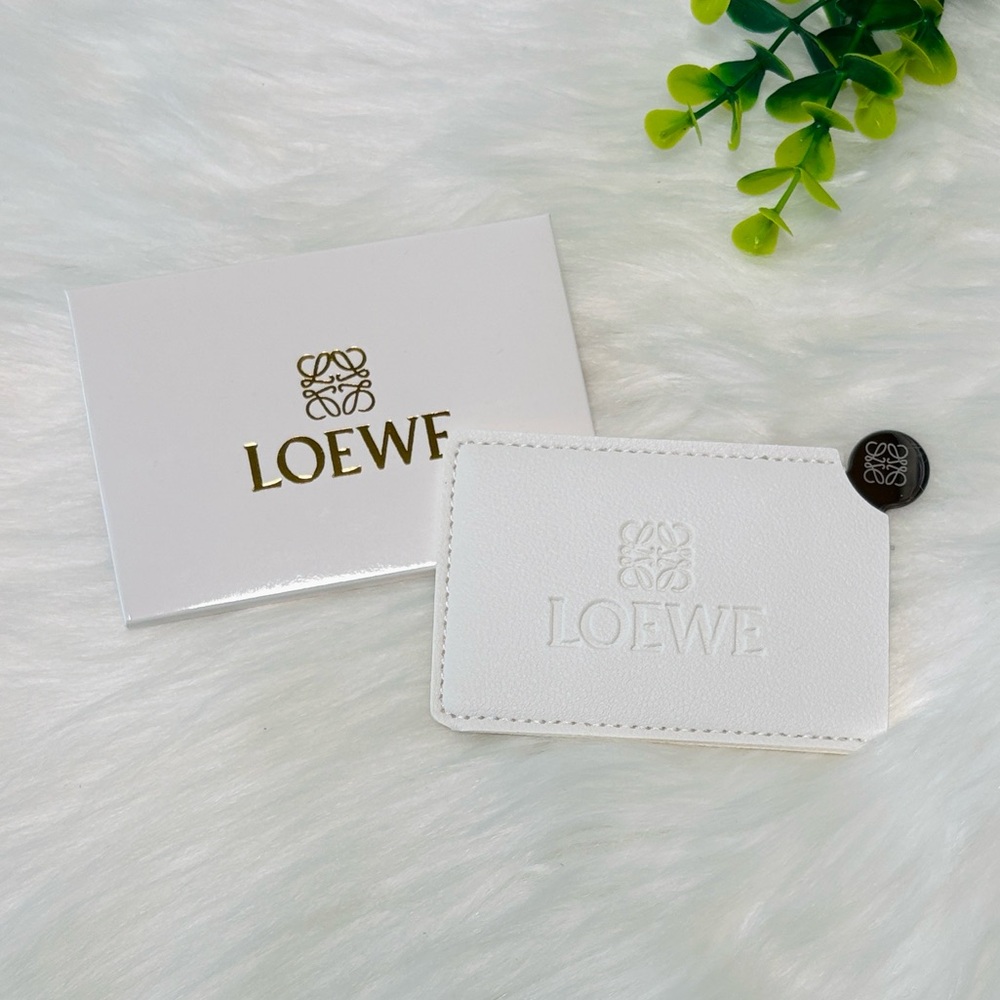 Loewe White Mirror & Card Holder